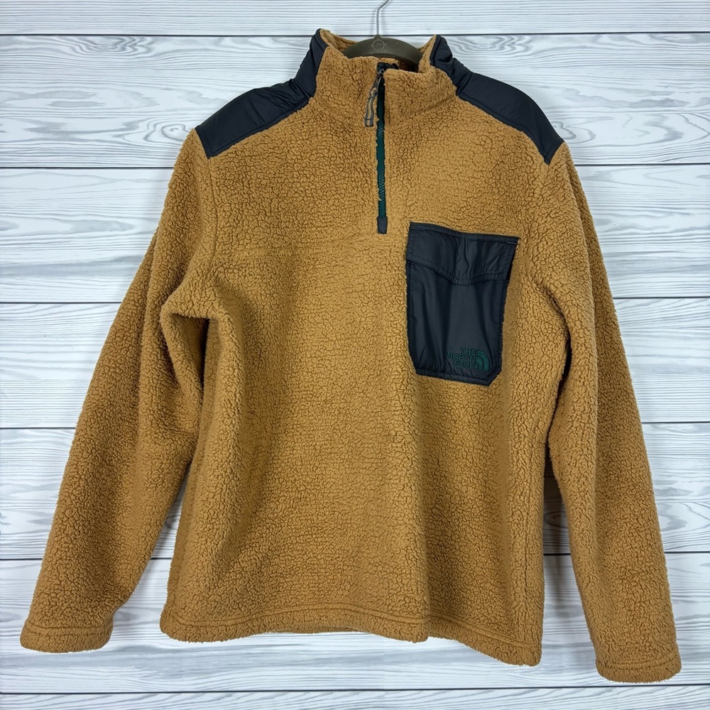 The North Face Men’s Sherpa Groveland Pullover Fleece Size Large